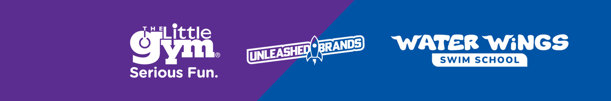The Little Gym and Water Wings Swim School, part of the Unleashed Brands family